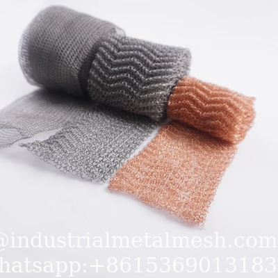 Premium Stainless Steel Gas Liquid Knitted Wire Mesh