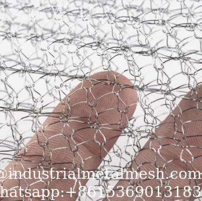 Customizable Stainless Steel Copper Knitted Wire Mesh Screen Filter