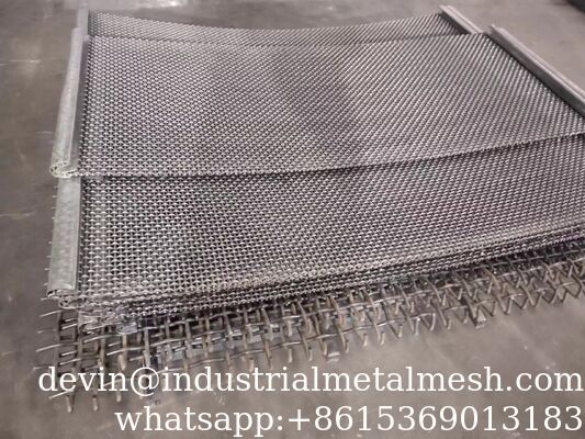Heavy-Duty Welded Iron Wire Mesh for Gold Mining Trommel Screen