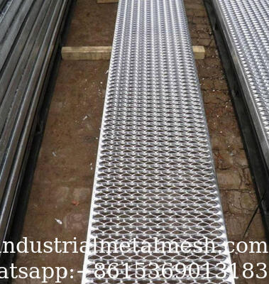 Anti Skid Plate Aluminum Walkway Floor and Roof Metal Grip Strut Grating for Solar Energy Project