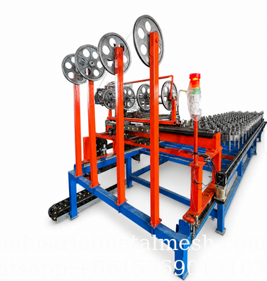 Fully Automatic Galvanized High Tensile Steel Wire Winding Net Production Line