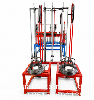 Fully Automatic Obstacle Weave Wire Mesh Putanka Anti Tank Nets Production Line