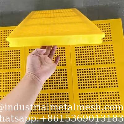 OEM Factory WS 85 Modular Screen High Elastic Polyurethane Dewatering Mesh Panel