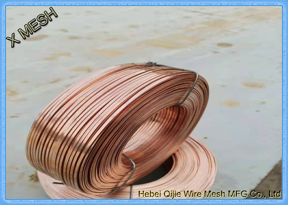 Copper Galvanized Binding Wire , Galvanized Barbed Wire 350 - 550 MPa Tensile Strength