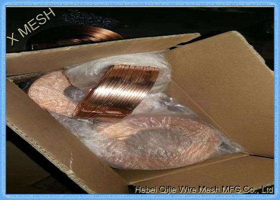 SGS Standard Copper Coated Stitching Wire Low Carbon Steel Wire Materials