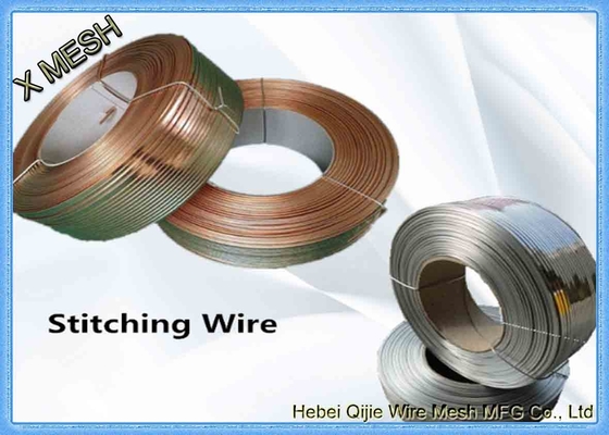 0.103 X 0.020 Inch Liquor Finish Box Flat Stitching Wire 25 Lbs Spool