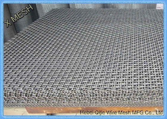 Stone Vibrating Screen Wrapping Heavy Duty Metal Screen Mesh 45 Degree Hook