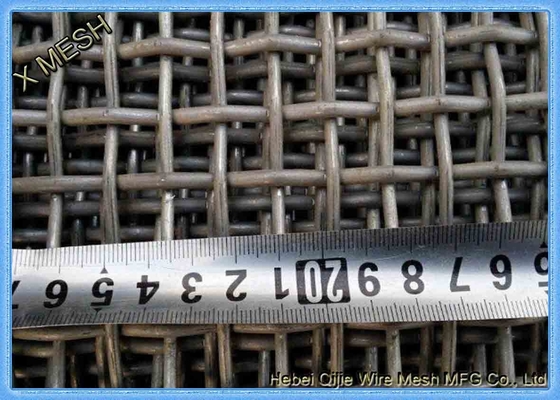 65mn Crimped Wire Mesh For Vibrating Screen Mesh