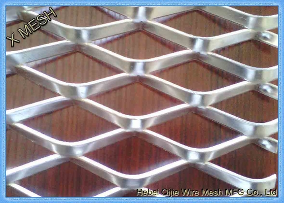 Rodent Proof Decorative Heavy Duty Cladding Decorative Expanded Metal Mesh / Expanded Aluminum Mesh