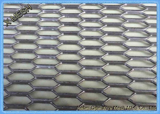 Rodent Proof Decorative Heavy Duty Cladding Decorative Expanded Metal Mesh / Expanded Aluminum Mesh