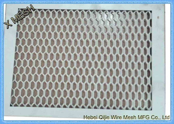 Aluminum Expanded Metal Grating For Decoration Material SGS Approved