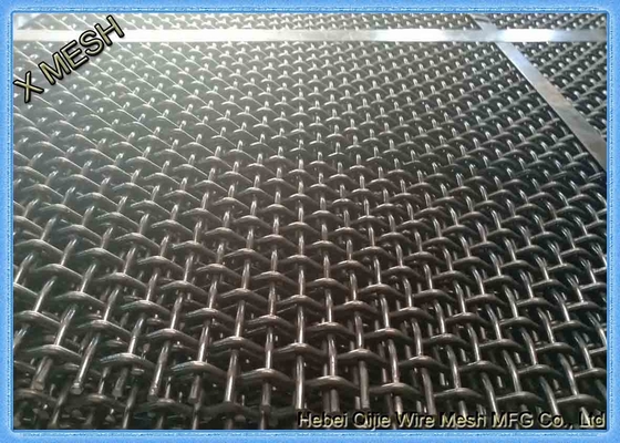 65Mn Steel 304 Stainless Steel Crimped Wire Mesh For Animal Cage Or Vibrating Screen