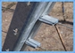 2.4m 53x30mm Galvanized Steel Vineyard End Post / Metal Line Vineyard Posts
