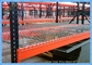 zinc plated Metal Wire Mesh Decking Waterfall 3 Channel Step For warehouse Pallet Racking