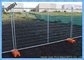 Hot Dipped Galvanized Site Security Temporary Mesh Fencing 2.4x2.1m Size AS 4687 Standard