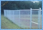 Hot Dipped Galvanized 6x10 Ft 9 Gauge Colored Chain Link Fence Fabric For Basketball Sports