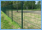 Vinyl Electrostaic Paint Curved Metal Fence Powder Galvanized welded wire fence