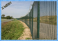 Clearvu 358 Security Galvanized Fence Panels / Mesh Panels &quot;V&quot; Formation Horizontal