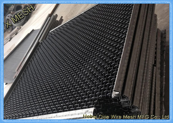 45# Steel Flat Top Woven Wire Screen / Crusher Screen Mesh