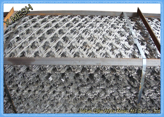 Welded Galvanized Concertina Razor Barbed Wire Fencing With Loops
