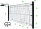 Security Welded 3D Curvy Wire Mesh Fence Panels PVC Coated 2.0-4.0mm Wire Gauge