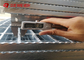 Smooth Surface Welded Industrial Steel Grating Serrated For Drainage Cover