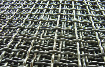 304 316 316L Stainless Steel Woven Mesh Crimped Precrimped For Filtering