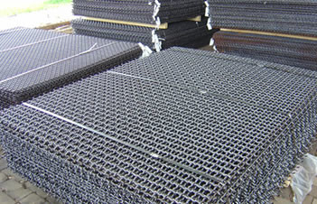 Crimped Stainless Steel Woven Wire Mesh , Stainless Steel Wire Mesh Sheets