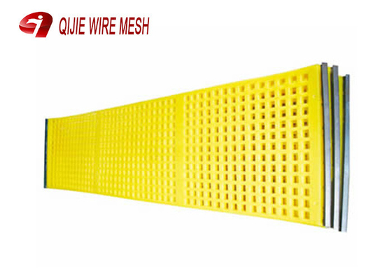 Modular Tensioned Polyurethane Screen Panels Steel Frame Hooked Transverse And Longitudinal