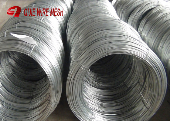 Hot Dipped Galvanized Galvanized Binding Wire , Mild Steel Wire 25 Kgs Coil