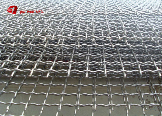 Aluminum 5052 Plain Weave Crimped Wire Mesh Use As Fence Or Filter In Industry