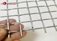 Architectural Mining Screen Mesh Woven Wire Locked Crimped Mesh In Stainless Steel