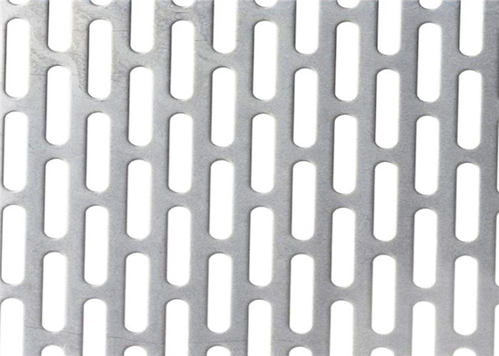 SS 304 Perforated Metal Screen Panels Sheet Hole Punched Stainless Steel Plate