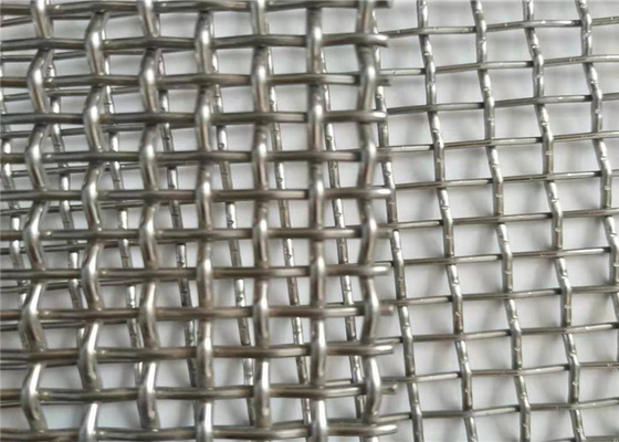 Customized Stainless Steel Crimped Woven Wire Mesh For Liquid Filter