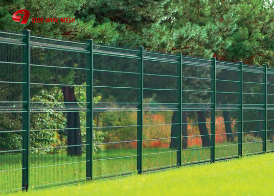 Anti Climb PVC Coated Wire Mesh Fence Panels 1530mm 1830mm 2030mm For Multi Color