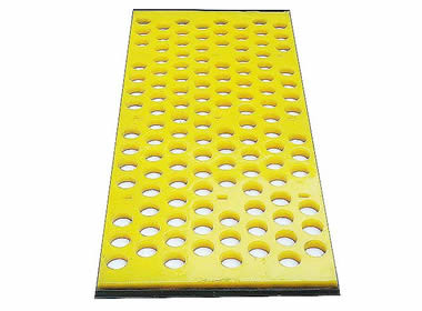 No Pegging Or Blinding Polyurethane Mining Screen Mesh Specially For Dewatering