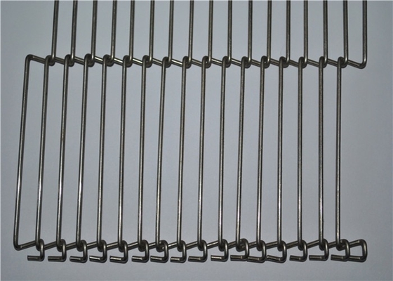 Stainless Steel Chocolate Conveyor Metal Wire Mesh Belt For Sweet Food Conveyor