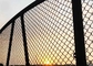Durable Black Chain Link Fence Privacy Fabric Hot Dipped Galvanized Mesh Fence