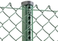 Galvanized PVC Coated Diamond Mesh Wire Chain Link Fence Roll