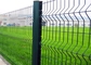 Corrosion Resistance 3d Curved Wire Mesh Fence Metal Frame With Peach - Type Post
