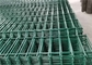 Green Welded Wire Mesh Fence Panels Galvanized Wire Mesh Fencing 2x2.5m