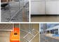 Hot Dipped Galvanized Temporary Mesh Fencing , Chain Link Wire Mesh Fencing