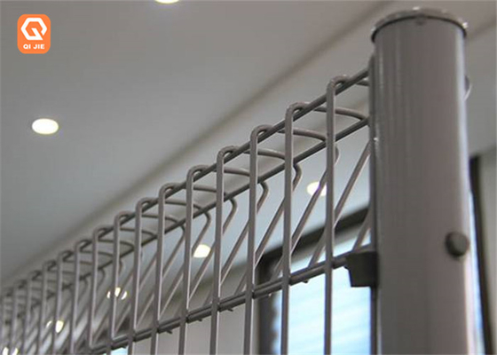 Welded Wire Mesh Roll Top Curved Metal Fence Brc Powder Coating