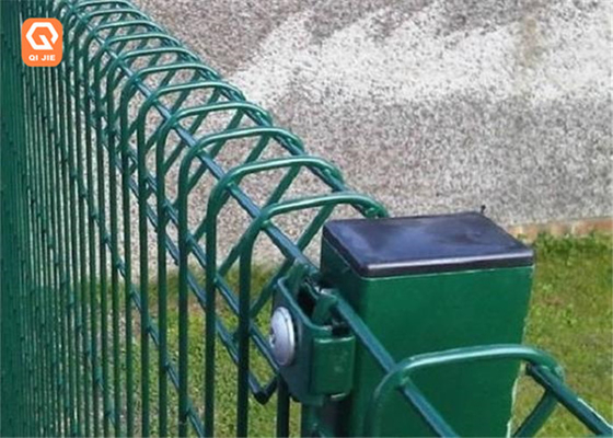 Welded Wire Mesh Roll Top Curved Metal Fence Brc Powder Coating