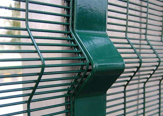 Pvc Coated 358 Mesh Fencing Panels Anti Cut &amp; Anti Climb Security Fence