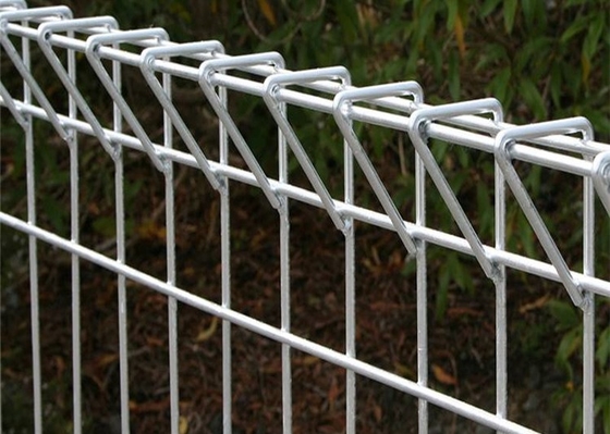 2.1m X 2.4m High Security Curved Metal Fence , Wire Mesh Brc Fencing