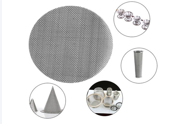 Silver 304 316 Square Wire Mesh , Stainless Woven Mesh Use For Filters