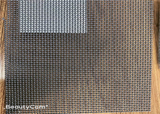 Food Grade 304 316L Stainless Steel Woven Wire Mesh Screen Plain Weave