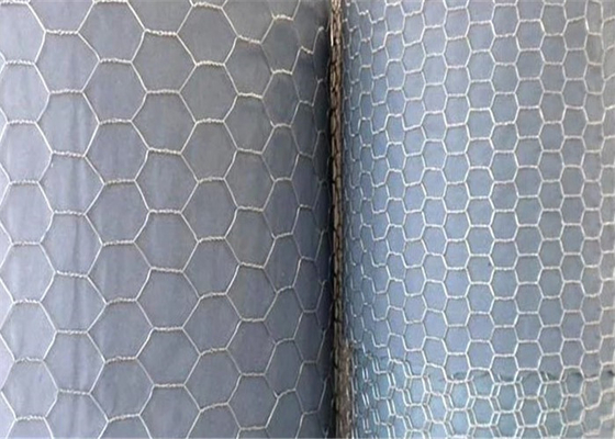 Galvanized Expanded Metal Wire Mesh , Hexagonal Chicken Wire Mesh PVC Coated