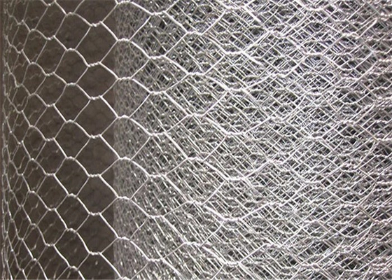 Galvanized Expanded Metal Wire Mesh , Hexagonal Chicken Wire Mesh PVC Coated